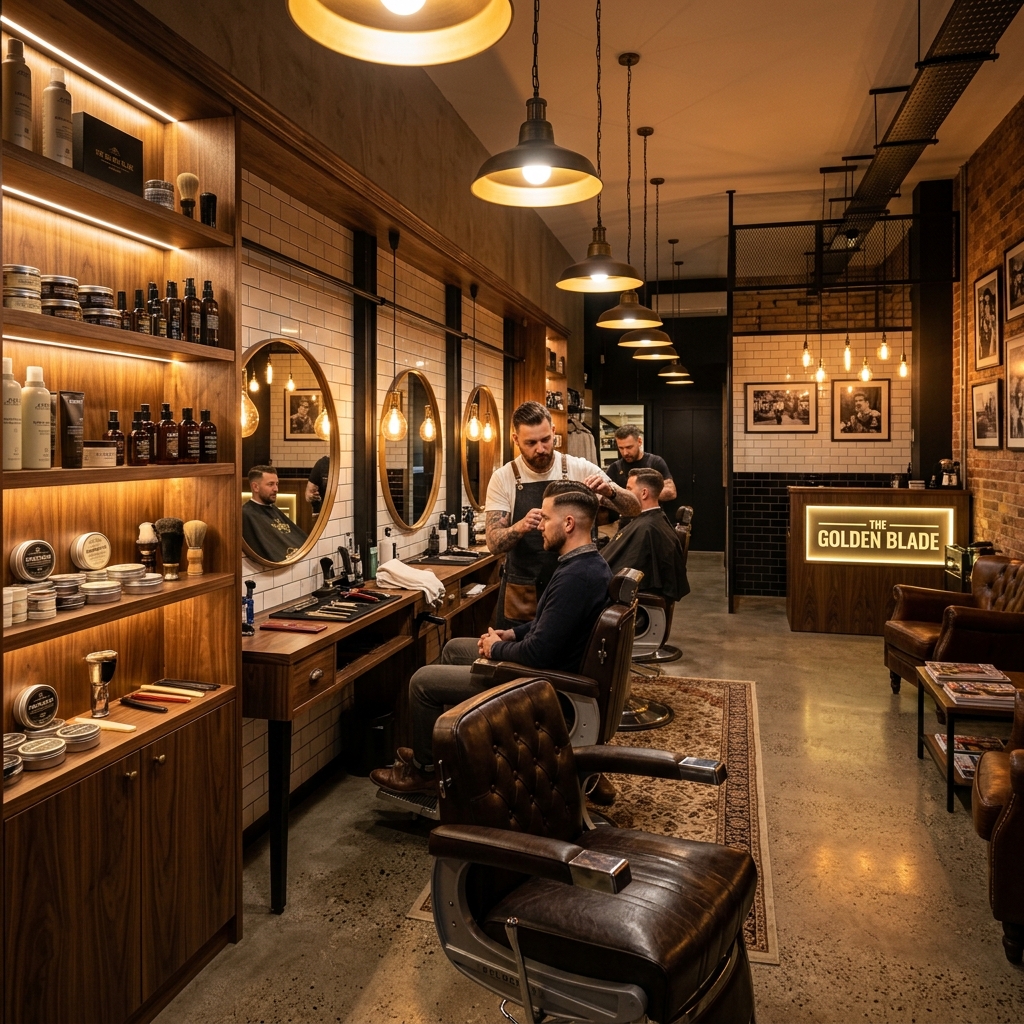 Barbería Interior